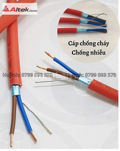 báo giá cáp điện chống cháy chống nhiễu  2x1 5