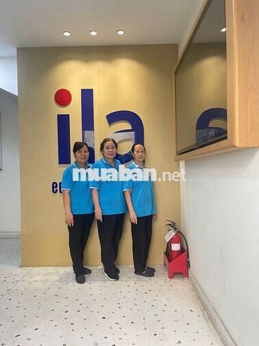 CTy Nhà Sạch Việt Nam Tuyển Dụng Gấp 2 Tạp Vụ  