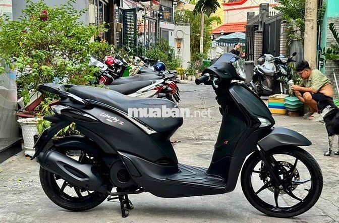 Piaggio Liberty 125cc Iget Abs Đen