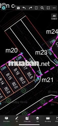BÁN LÔ ĐẤT HIẾM GẦN NGAY CÔNG VIÊN NƯỚC ĐÔNG HƯƠNG - MB2672