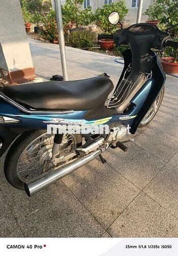 Suzuki Smash Xanh Đã tân trang