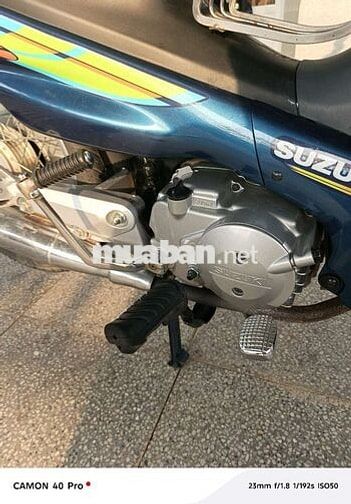 Suzuki Smash Xanh Đã tân trang
