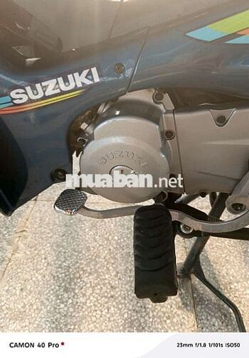 Suzuki Smash Xanh Đã tân trang
