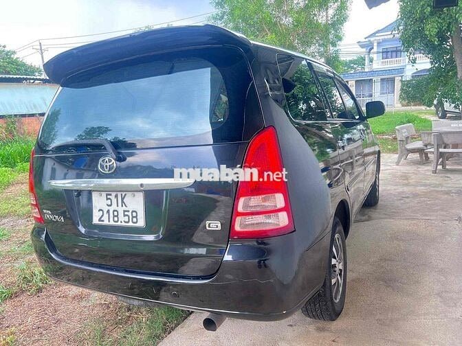 Toyota Innova G 2006 Đen