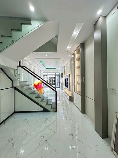 Nhà mới 100% dt70m2 2 lầu 4pn full nội thất HXH Hương Lộ 3 Q. Bình Tân