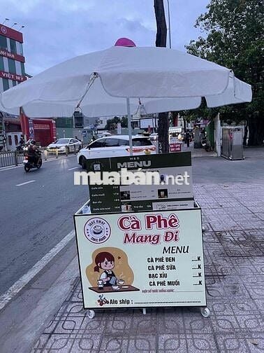 cần thuê mặt bằng bán CF mang đi