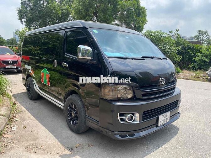 Toyota Hiace 2008 850kg Đen