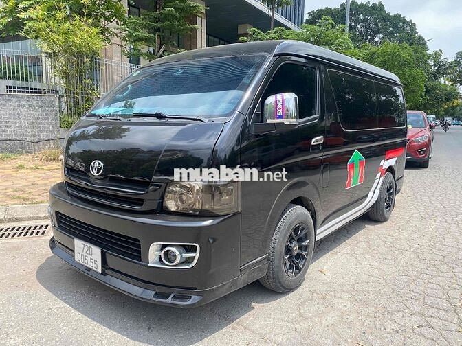 Toyota Hiace 2008 850kg Đen