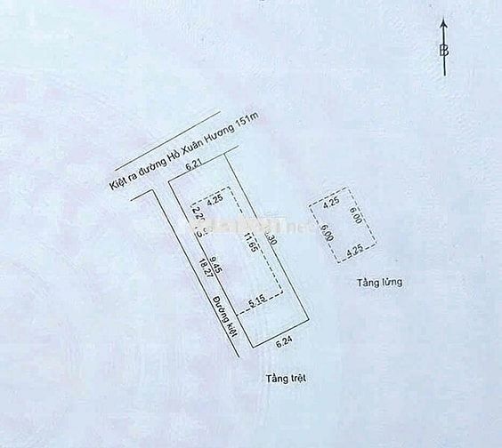 ĐẤT LƯU QUANG THUẬN, 114M2 - NGANG 6.2M - LÔ GÓC 2 MẶT THOÁNG - GẦN BI
