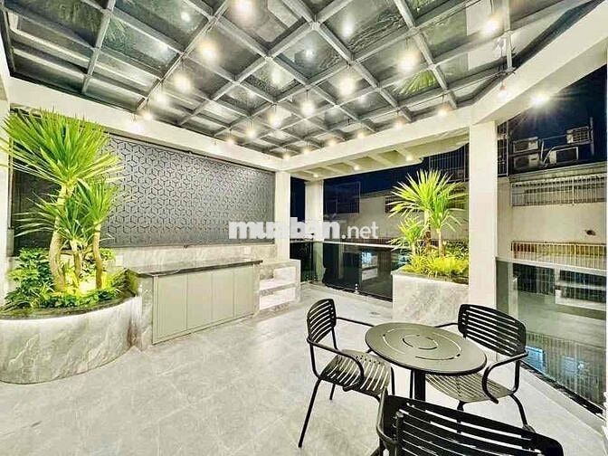 Nhà 4tầng thang máy 4.5x13m 4pn 5wc sát Bình Thạnh Phú Nhuận