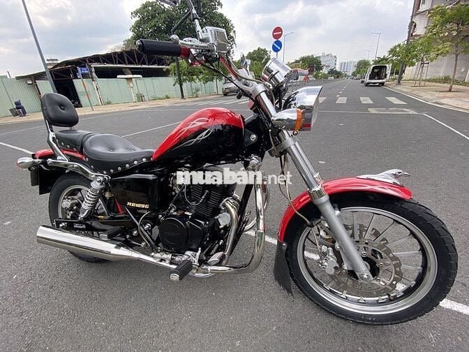  Rebel 125cc 2 máy Đỏ đen 8000 km