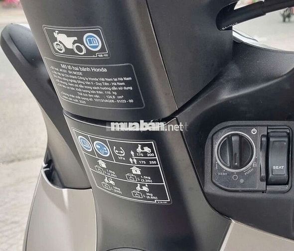 Honda SH Mode ABS 2025 Đen bạc