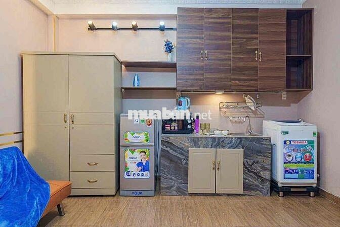 PHÒNG STUDIO FULL NỘI THẤT NGAY TRUNG TÂM Q1 - DỌN Ở LIỀN