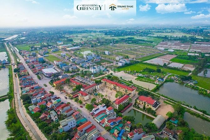 Bán đất nền KĐT Mạnh Hùng Green City Lý Nhân - Đón sóng KCN VSIP, 