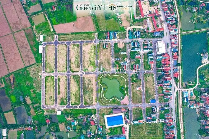 Bán đất nền KĐT Mạnh Hùng Green City Lý Nhân - Đón sóng KCN VSIP, 