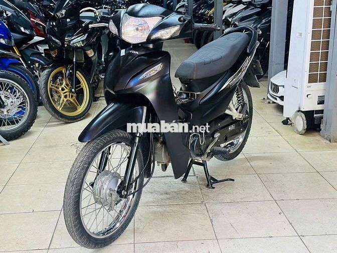 XE MÁY THỊNH PHÁT- WAVE A 110 ĐEN NHÁM LƯỚT ĐẸP