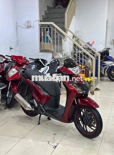 Honda SH 125 2014 Đỏ Đen Sport up 2010.BSTP.