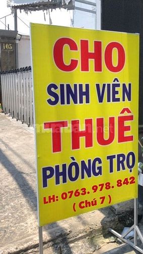 ❌ Phòng Cho Thuê Có Máy Lạnh 1.5Tr Giờ Giấc Tự Do Miễn Phí : Nước, WiF
