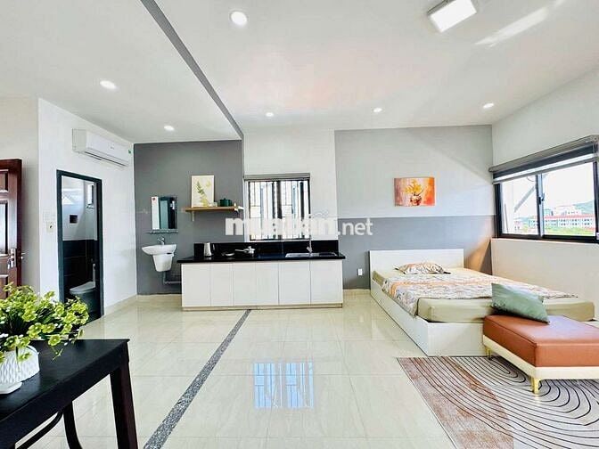 Cho thuê căn hộ studio Dã Tượng – đi bộ ra biển