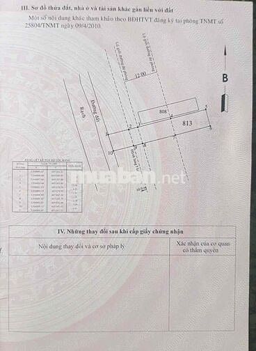 Chính chủ bán 214m2 đất sắp tới có mở đường lớn