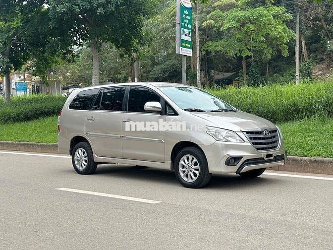 Bán Toyota innova 2014 bản đủ E xịn phom mới