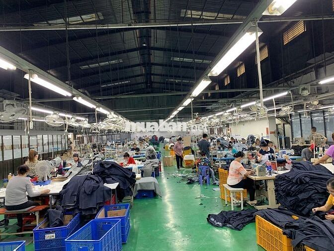 Công nhân may mặc  Ở Hóc Môn