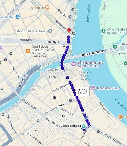 Bán căn hộ vị trí trung tâm, đi ra phố đi bộ Nguyễn Huệ chỉ 1km