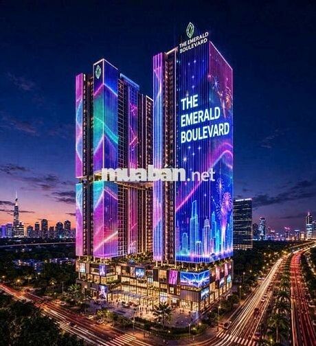 THE EMERALD BOULEVARD CH CAO CẤP MẶT TIỀN QL13 ĐỐI DIỆN BV HẠNH PHÚC