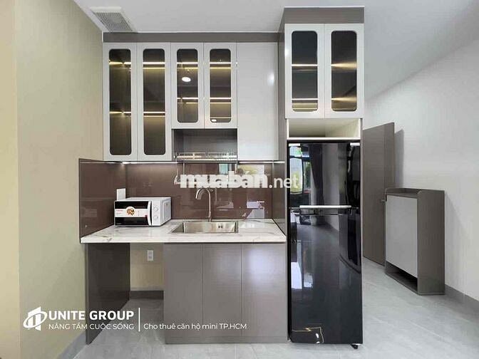 KHAI TRƯƠNG CĂN HỘ 42m2 NGAY BÙI ĐÌNH TUÝ FULL NỘI THẤT BÌNH THẠNH, Q1