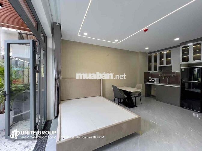 KHAI TRƯƠNG CĂN HỘ 42m2 NGAY BÙI ĐÌNH TUÝ FULL NỘI THẤT BÌNH THẠNH, Q1