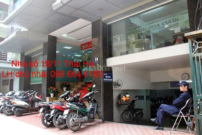 36m2 VP tại số 18/11 Thái Hà. Giá 10 triệu. Chủ nhà trực tiếp quản lý 