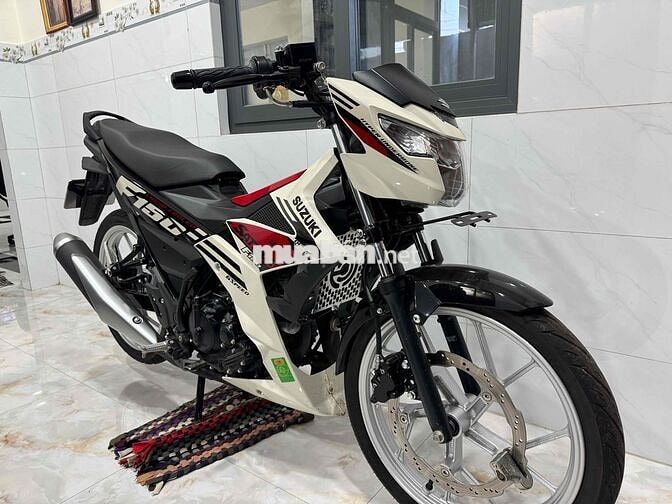 Suzuki Satria F150 Trắng Đỏ Đen 7000km