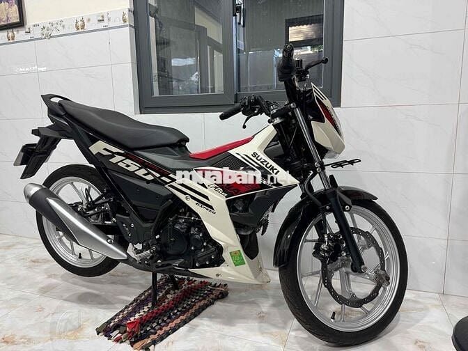 Suzuki Satria F150 Trắng Đỏ Đen 7000km