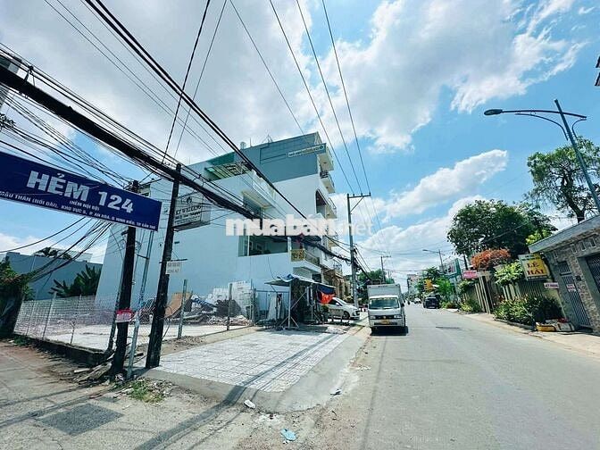 bán đất góc 2 mặt tiền lò nhôm , mậu thân nối dài