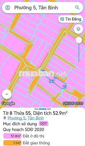 Bán nhà 54m2, HXH ngay CMT8 p5, Tân Bình chỉ 6T5