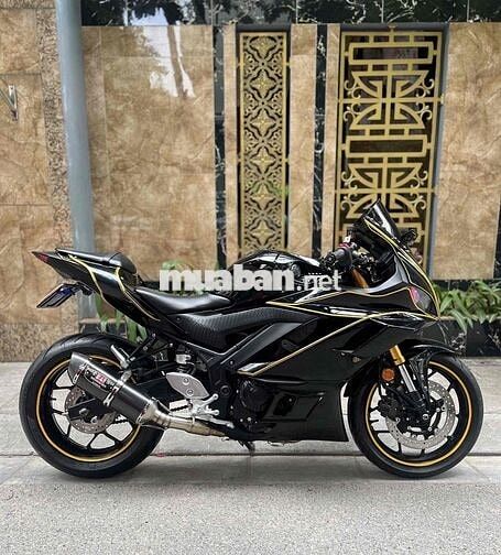 Yamaha R3 2024 Đen 5.000 km độ full đẹp R1 bô xịn