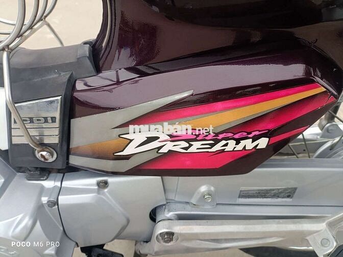 Honda Super Dream Nâu Trắng Đã sử dụng