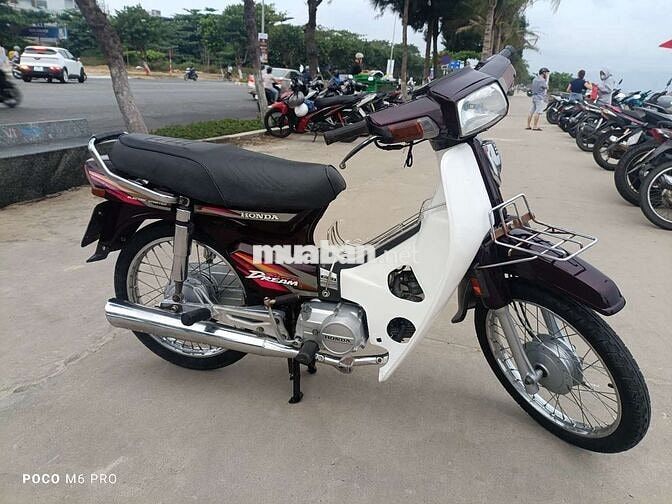 Honda Super Dream Nâu Trắng Đã sử dụng