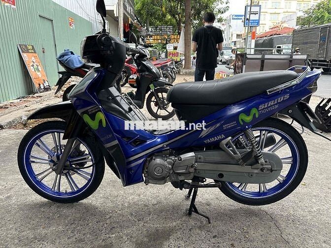Yamaha Sirius 110 2017 Xanh đen, Máy móc zin êm