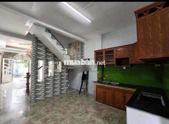Nhà 4*13m Mặt Tiền 8m BUÔN BÁN 1/LIÊN ẤP 2-6 thông ra CHỢ LÊ THỊ NGAY