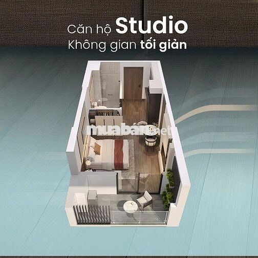 Chỉ 569 Triệu Sở Hữu Ngay Studio TÒA ĐẸP NHẤT | View Hồ Tạo Sóng 18HA