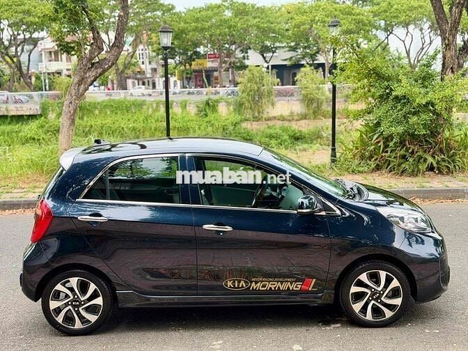 Kia Morning 2018 1.25AT SI Xanh đen
