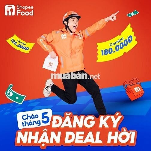 [HÀ NỘI] TUYỂN DỤNG TÀI XẾ SHOPEEFOOD THÁNG 05