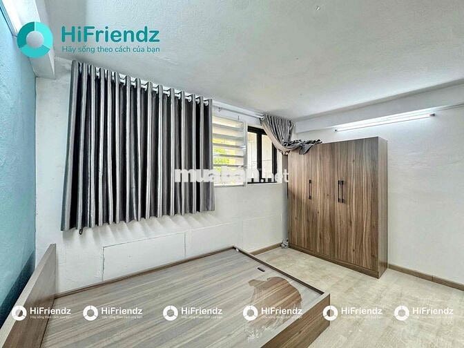 khai trương Căn Hộ 1 phòng ngủ tách bếp ban công và cửa sổ