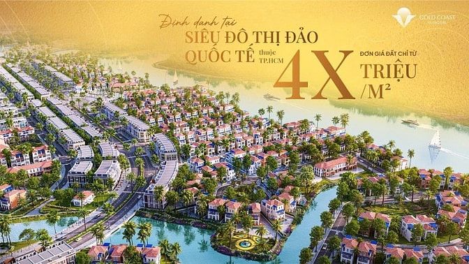 Suất nội bộ nhà phố Gold Coast Vũng Tàu sở hữu lâu dài chỉ 7 tỷ 1/căn