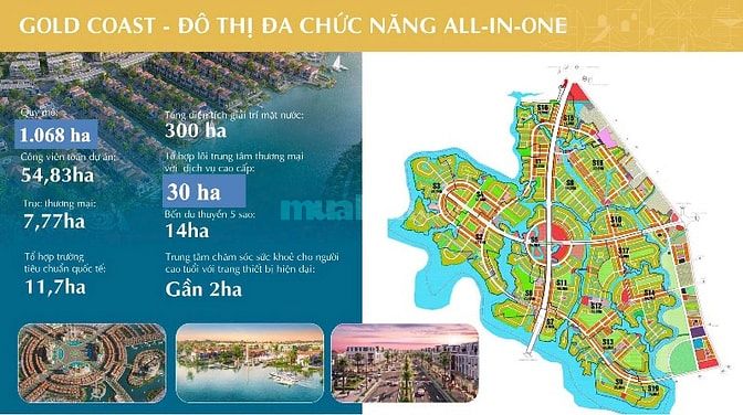 Suất nội bộ nhà phố Gold Coast Vũng Tàu sở hữu lâu dài chỉ 7 tỷ 1/căn