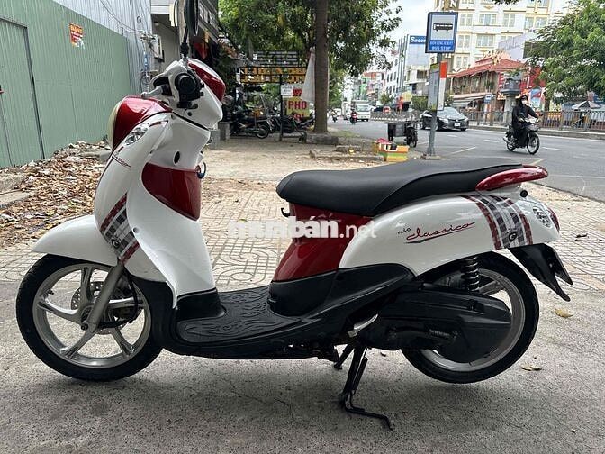 Yamaha Mio Classico 2008 BSTP Trắng Đỏ, Máy zin êm