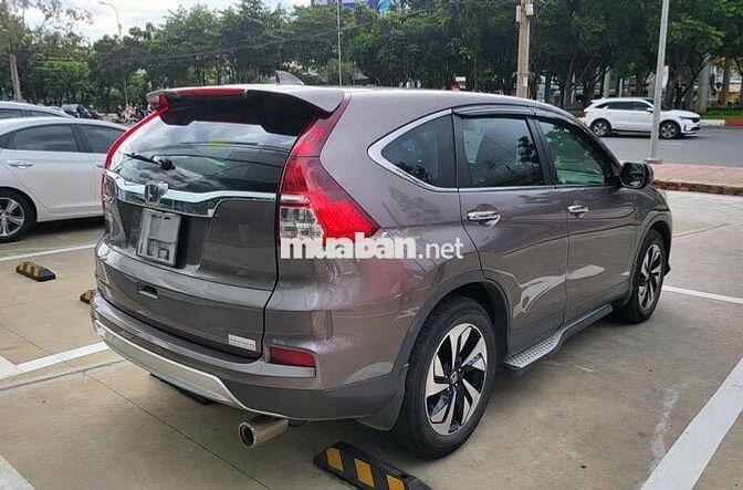 HONDA CR-V 2.4 AT, 2015 màu Titan, 1 đời chủ