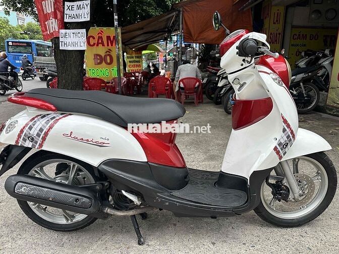 Yamaha Mio Classico 2008 BSTP Trắng Đỏ, Máy zin êm