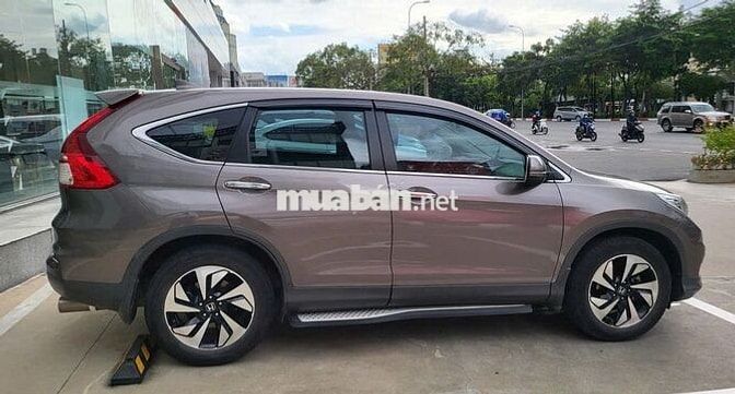 HONDA CR-V 2.4 AT, 2015 màu Titan, 1 đời chủ